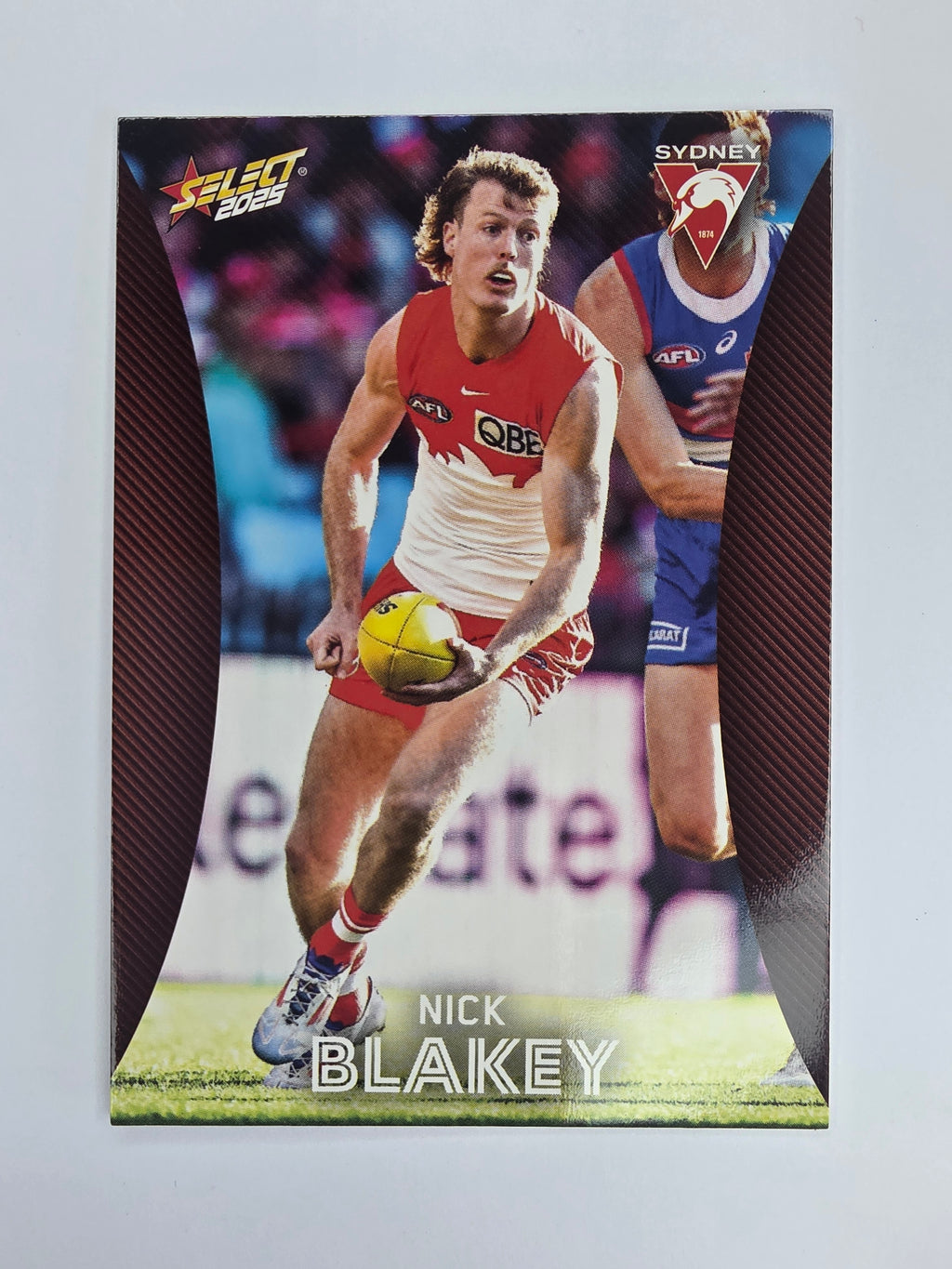 AFL 2025 Footy Stars Base Card #166 Nick Blakey Sydney Swans