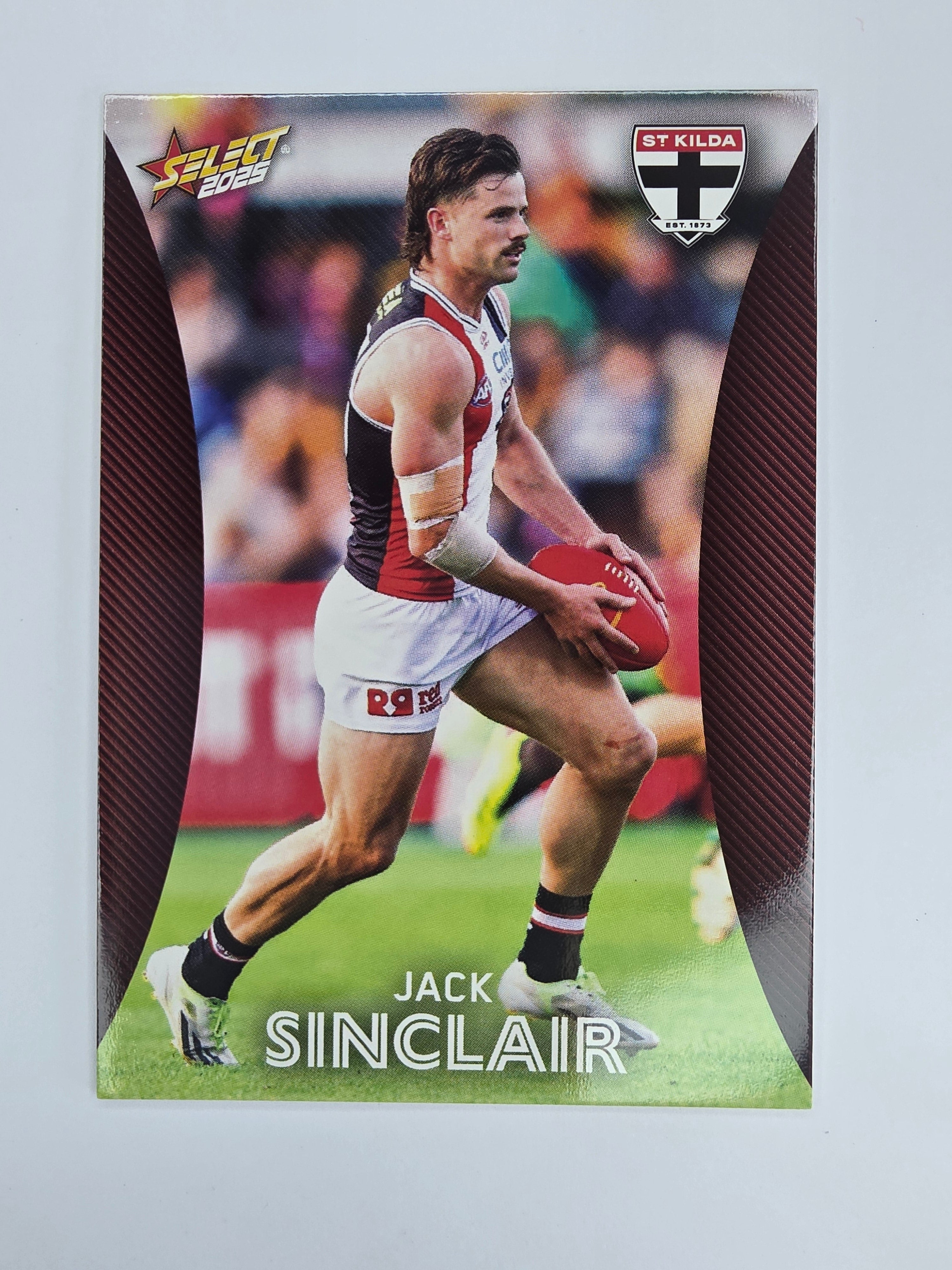 AFL 2025 Footy Stars Base Card #161 Jack Sinclair St Kilda