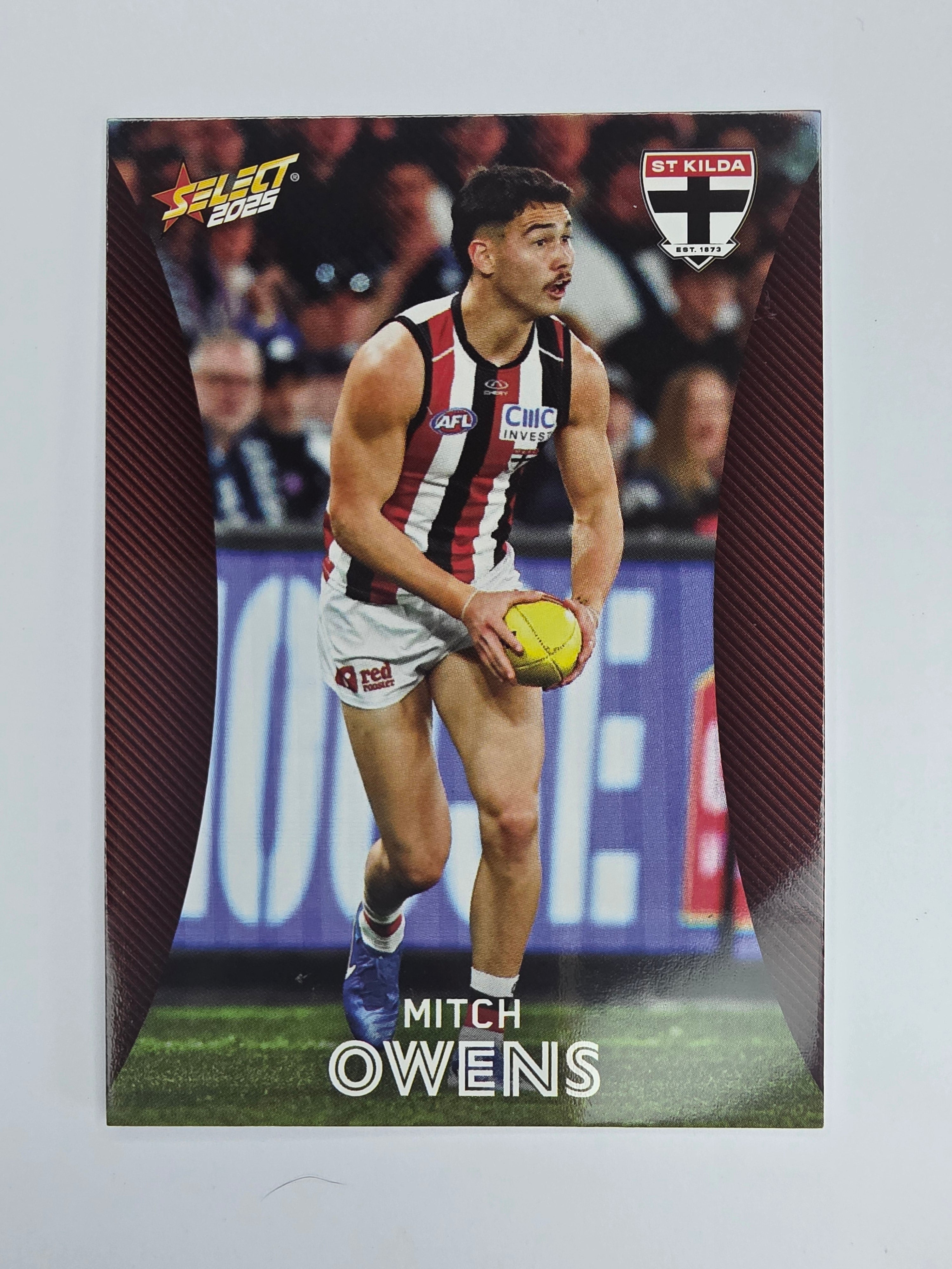 AFL 2025 Footy Stars Base Card #159 Mitch Owens St Kilda