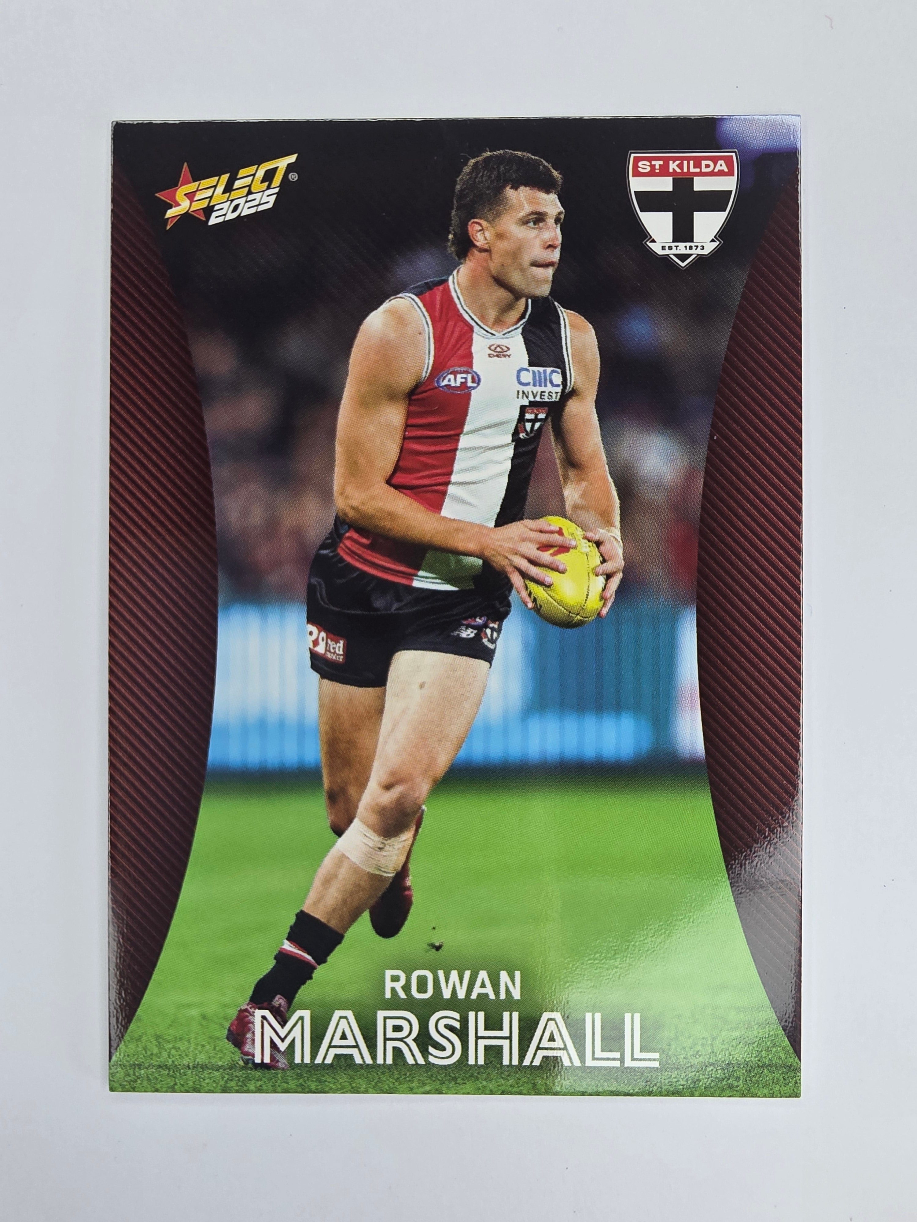 AFL 2025 Footy Stars Base Card #158 Rowan Marshall St Kilda