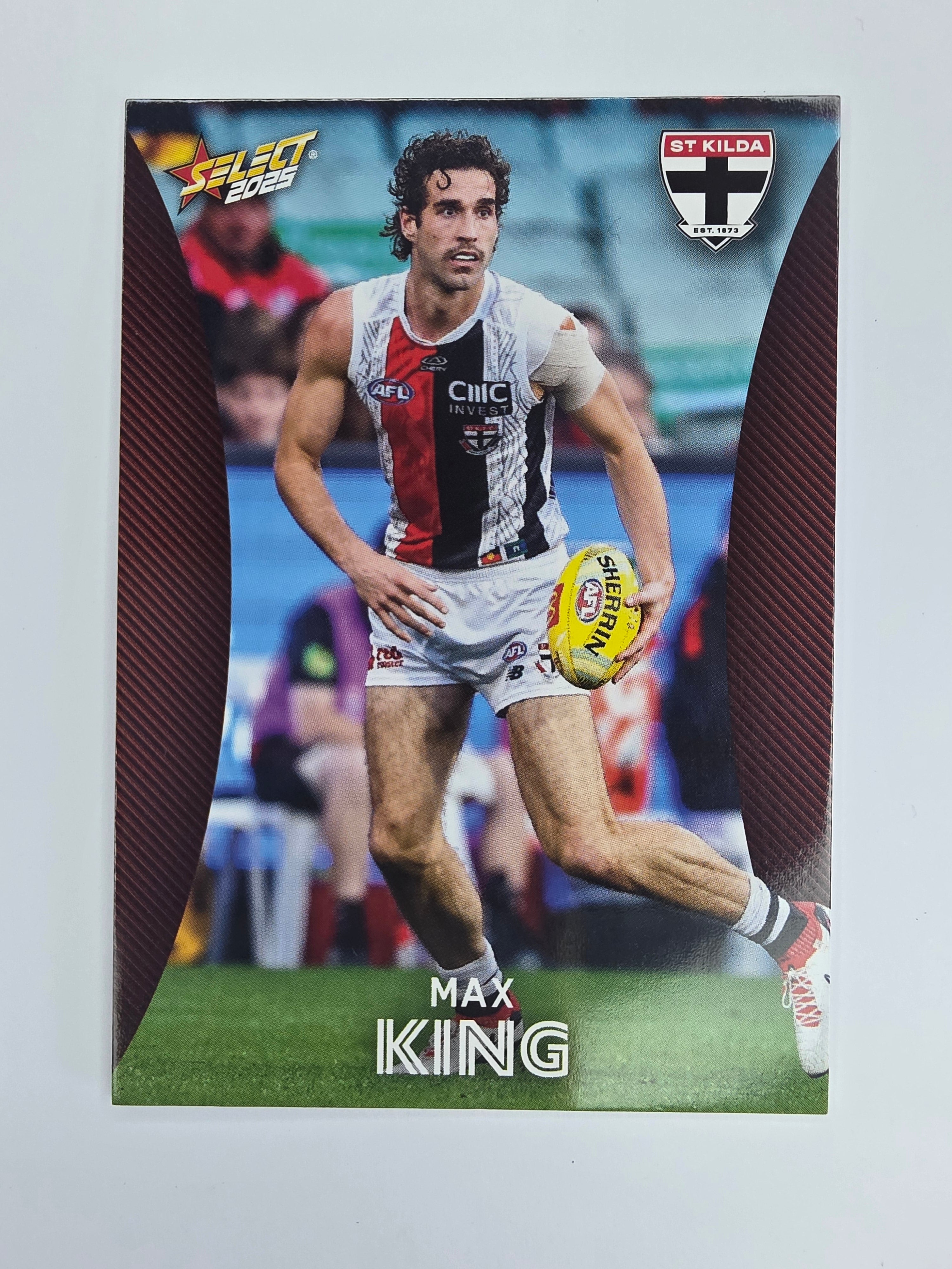 AFL 2025 Footy Stars Base Card #157 Max King St Kilda