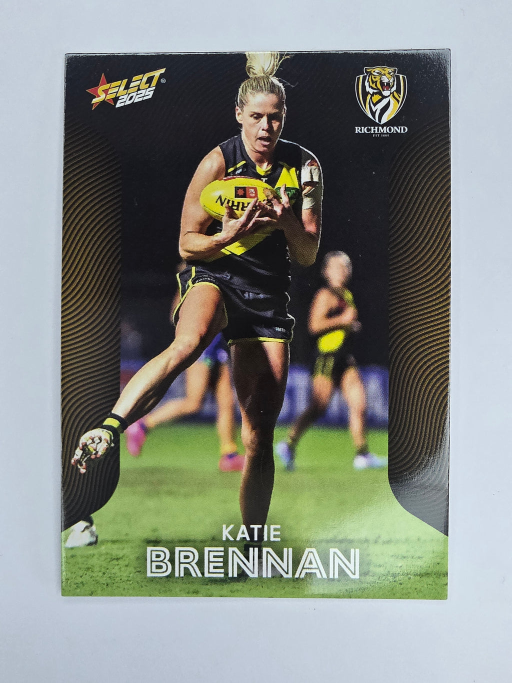 AFL 2025 Footy Stars Base Card #225 Katie Brennan Richmond Tigers AFLW