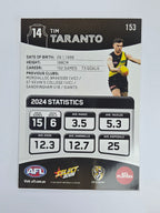 AFL 2025 Footy Stars Base Card #153 Tim Taranto Richmond