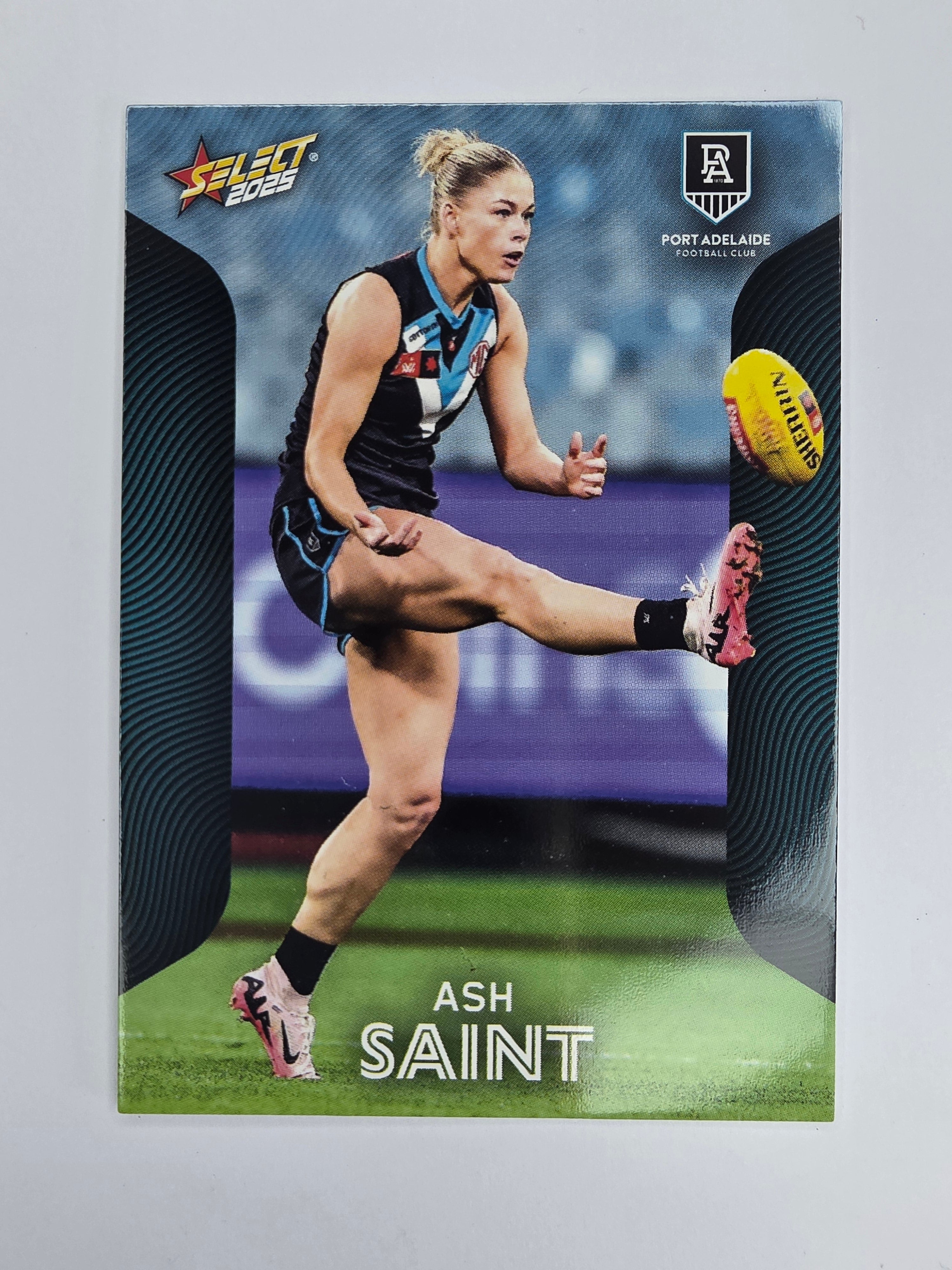 AFL 2025 Footy Stars Base Card #224 Ashleigh Saint Port Adelaide AFLW