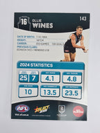 AFL 2025 Footy Stars Base Card #143 Ollie Wines Port Adelaide