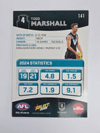 AFL 2025 Footy Stars Base Card #141 Todd Marshall Port Adelaide