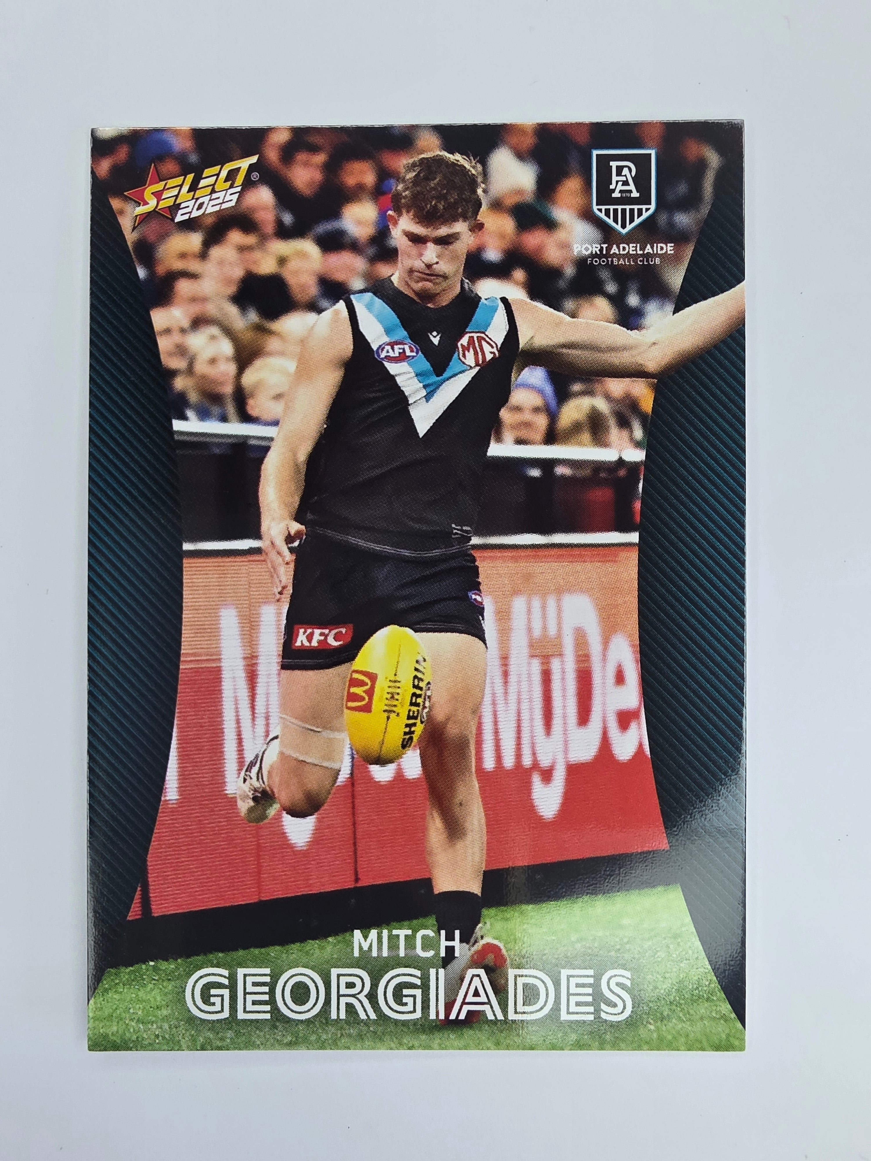 AFL 2025 Footy Stars Base Card #139 Mitch Georgiades Port Adelaide