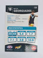 AFL 2025 Footy Stars Base Card #139 Mitch Georgiades Port Adelaide