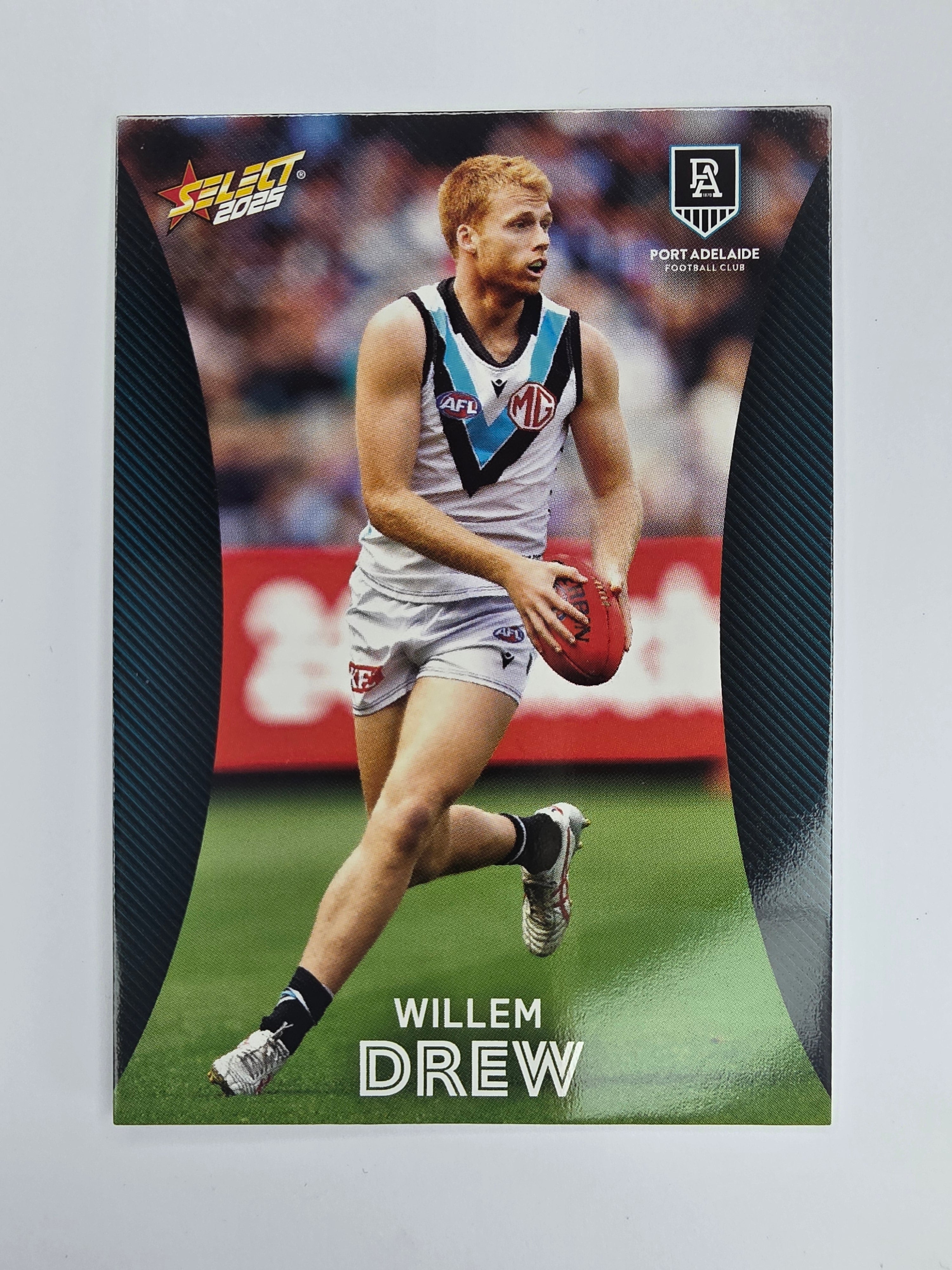 AFL 2025 Footy Stars Base Card #138 Willem Drew Port Adelaide