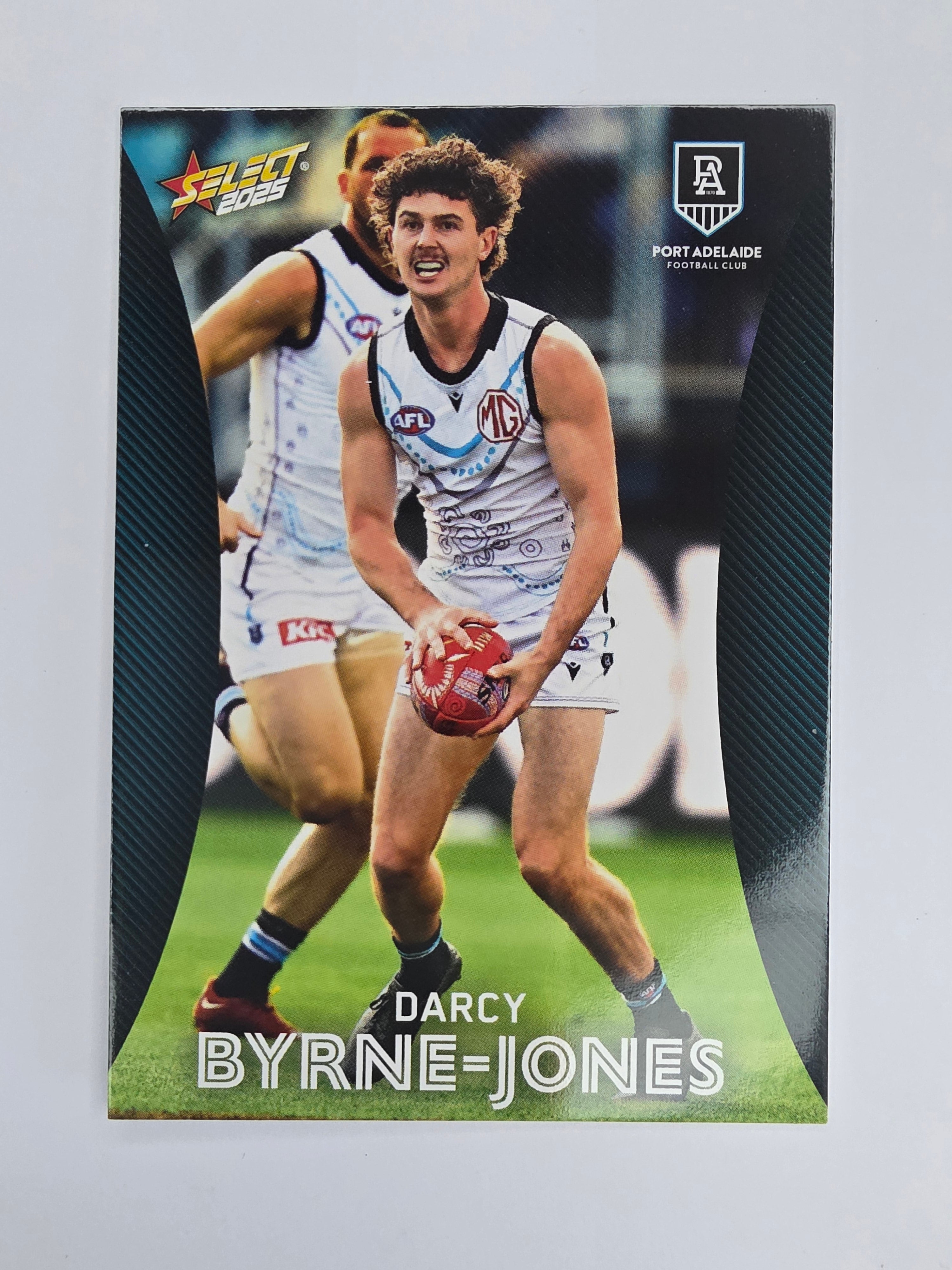 AFL 2025 Footy Stars Base Card #137 Darcy Byrne-Jones Port Adelaide