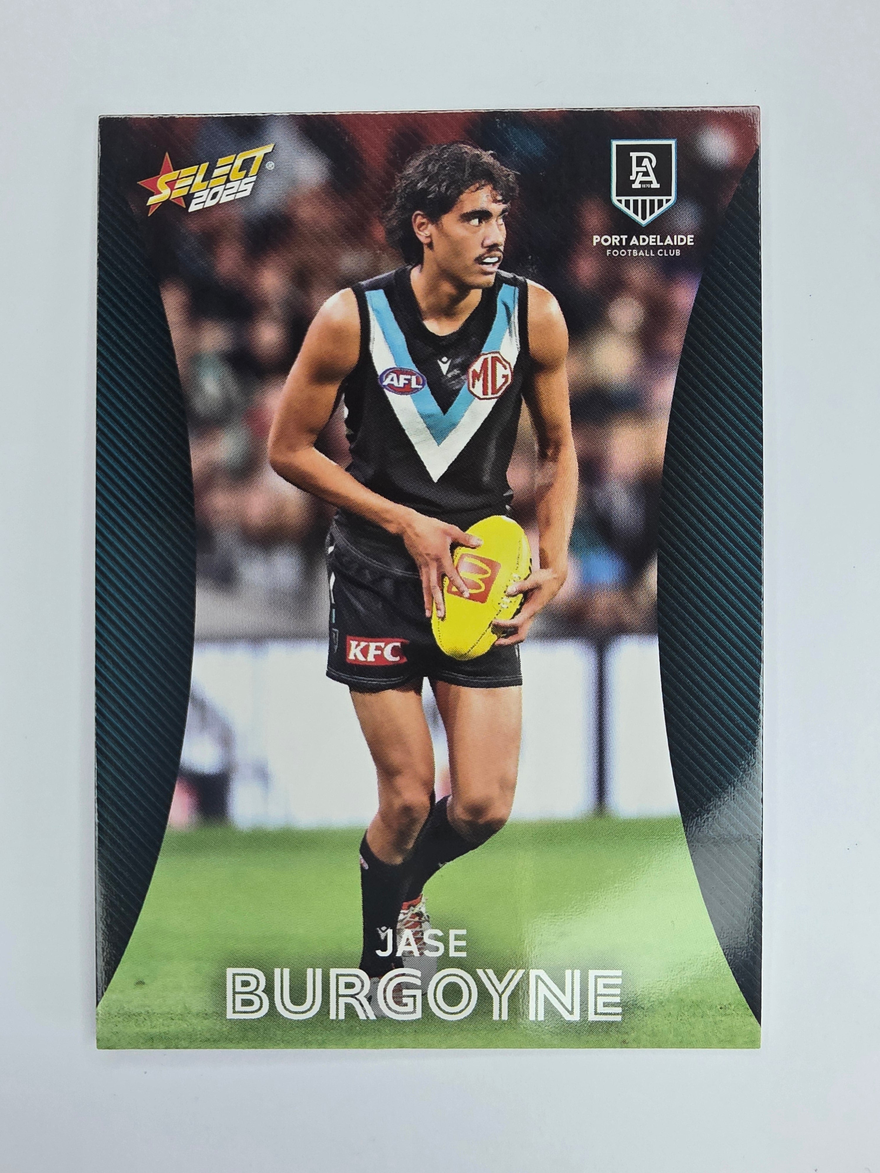 AFL 2025 Footy Stars Base Card #135 Jase Burgoyne Port Adelaide