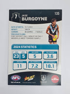 AFL 2025 Footy Stars Base Card #135 Jase Burgoyne Port Adelaide