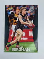 AFL 2025 Footy Stars Base Card #133 Miles Bergman Port Adelaide