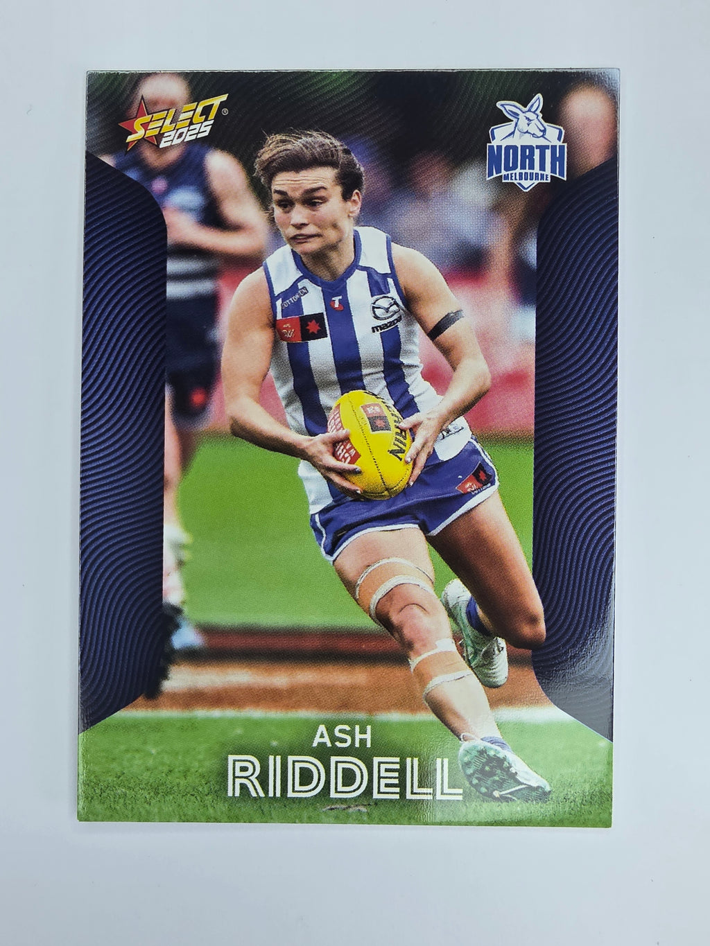 AFL 2025 Footy Stars Base Card #222 Ash Riddell North Melbourne Kangaroos AFLW
