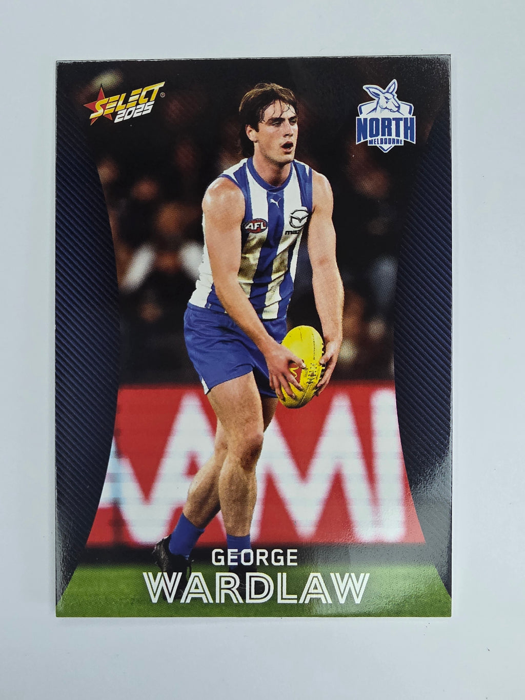 AFL 2025 Footy Stars Base Card #130 George Wardlaw North Melbourne