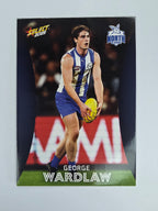 AFL 2025 Footy Stars Base Card #130 George Wardlaw North Melbourne