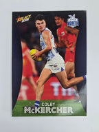 AFL 2025 Footy Stars Base Card #125 Colby McKercher North Melbourne
