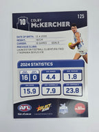 AFL 2025 Footy Stars Base Card #125 Colby McKercher North Melbourne