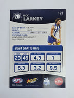 AFL 2025 Footy Stars Base Card #123 Nick Larkey North Melbourne