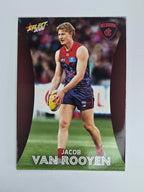 AFL 2025 Footy Stars Base Card #119 Jacob van Rooyen Melbourne