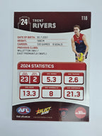 AFL 2025 Footy Stars Base Card #118 Trent Rivers Melbourne