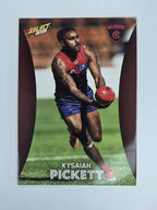 AFL 2025 Footy Stars Base Card #117 Kysaiah Pickett Melbourne