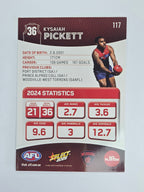 AFL 2025 Footy Stars Base Card #117 Kysaiah Pickett Melbourne