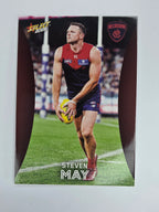 AFL 2025 Footy Stars Base Card #114 Steven May Melbourne