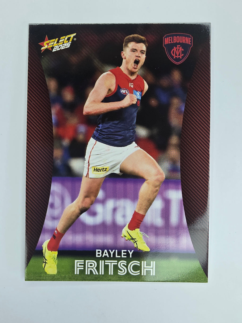 AFL 2025 Footy Stars Base Card #111 Bayley Fritsch Melbourne