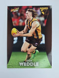 AFL 2025 Footy Stars Base Card #109 Josh Weddle Hawthorn