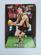 AFL 2025 Footy Stars Base Card #109 Josh Weddle Hawthorn