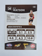 AFL 2025 Footy Stars Base Card #108 Nick Watson Hawthorn
