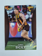 AFL 2025 Footy Stars Base Card #107 James Sicily Hawthorn