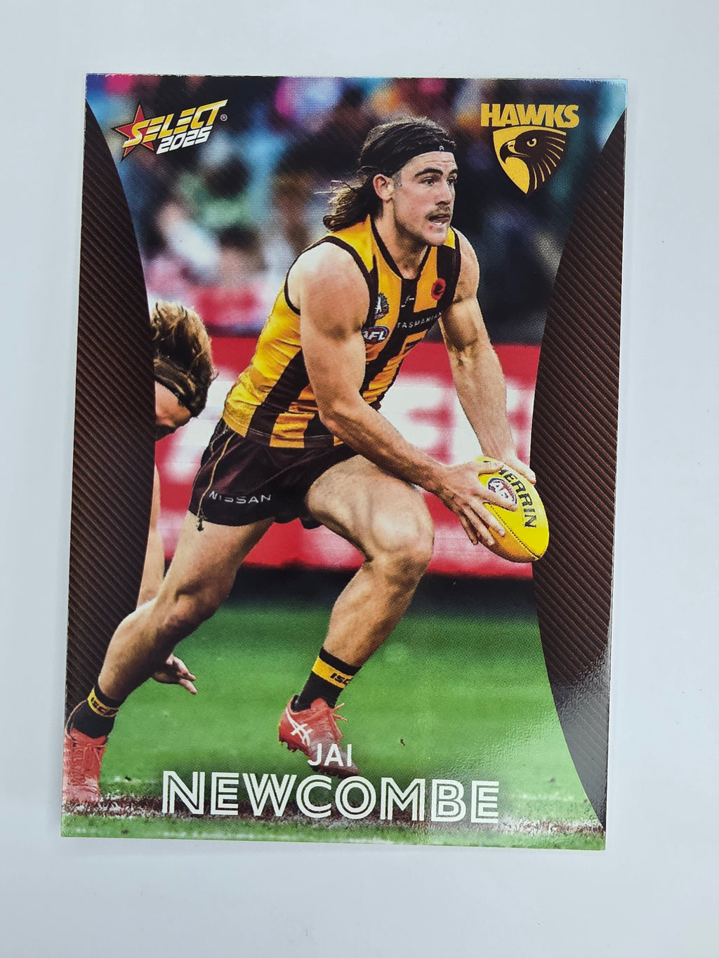AFL 2025 Footy Stars Base Card #106 Jai Newcombe Hawthorn