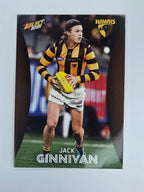 AFL 2025 Footy Stars Base Card #103 Jack Ginnivan Hawthorn