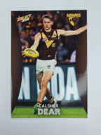 AFL 2025 Footy Stars Base Card #102 Calsher Dear Hawthorn