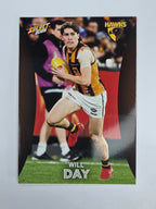 AFL 2025 Footy Stars Base Card #101 Will Day Hawthorn