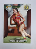 AFL 2025 Footy Stars Base Card #216 Claudia Whitfort Gold Coast Suns AFLW