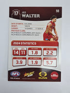 AFL 2025 Footy Stars Base Card #098 Jed Walter Gold Coast Suns