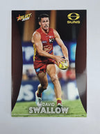 AFL 2025 Footy Stars Base Card #097 David Swallow Gold Coast Suns