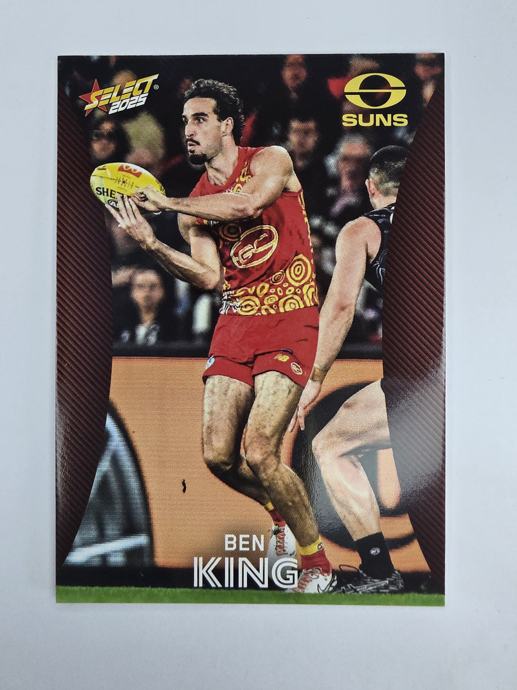 AFL 2025 Footy Stars Base Card #094 Ben King Gold Coast Suns