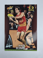 AFL 2025 Footy Stars Base Card #094 Ben King Gold Coast Suns