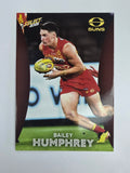 AFL 2025 Footy Stars Base Card #093 Bailey Humphrey Gold Coast Suns