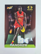AFL 2025 Footy Stars Base Card #090 Mac Andrew Gold Coast Suns