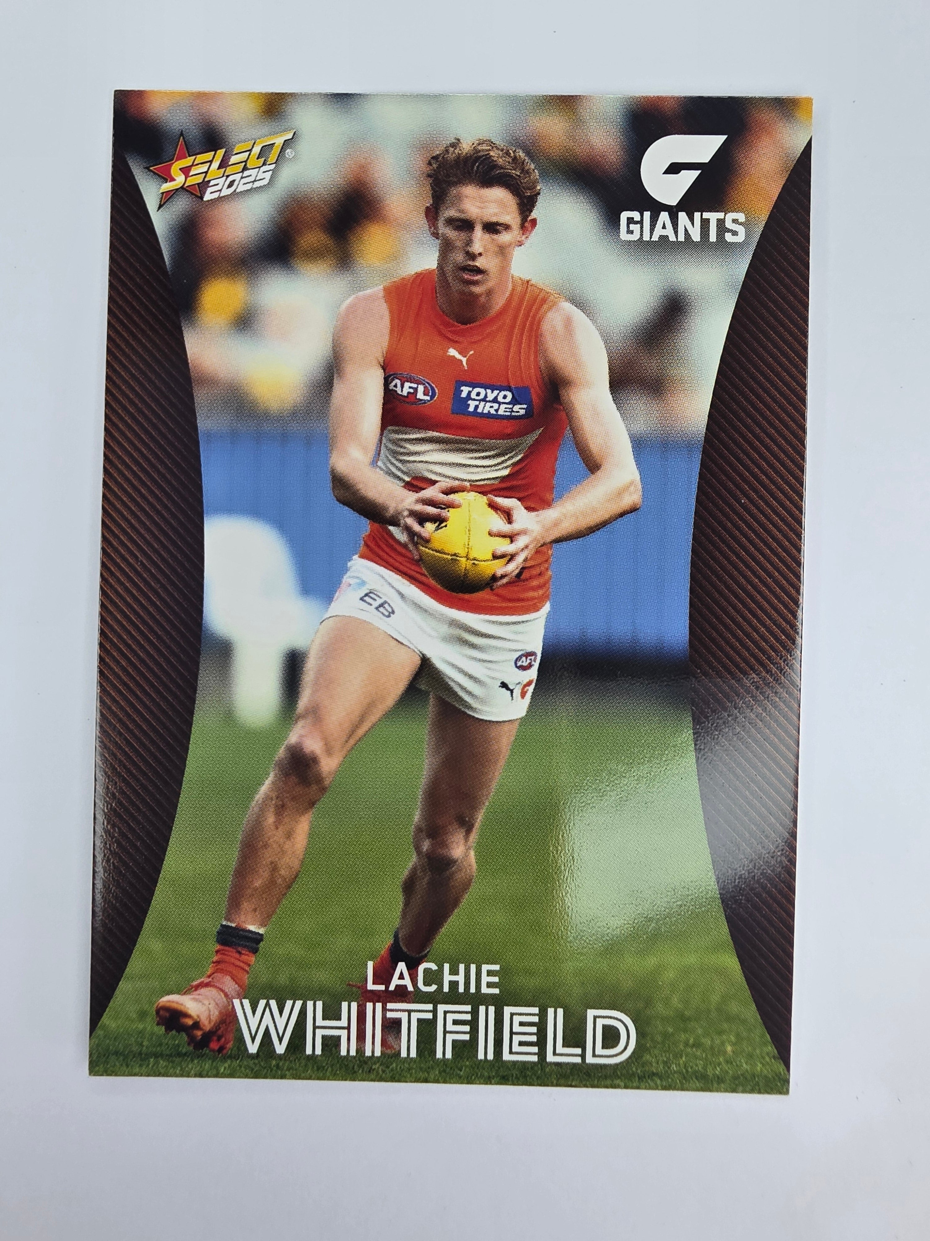 AFL 2025 Footy Stars Base Card #088 Lachie Whitfield GWS Giants