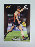 AFL 2025 Footy Stars Base Card #087 Callan Ward GWS Giants