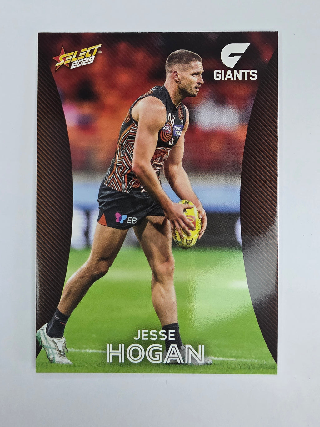 AFL 2025 Footy Stars Base Card #085 Jesse Hogan GWS Giants