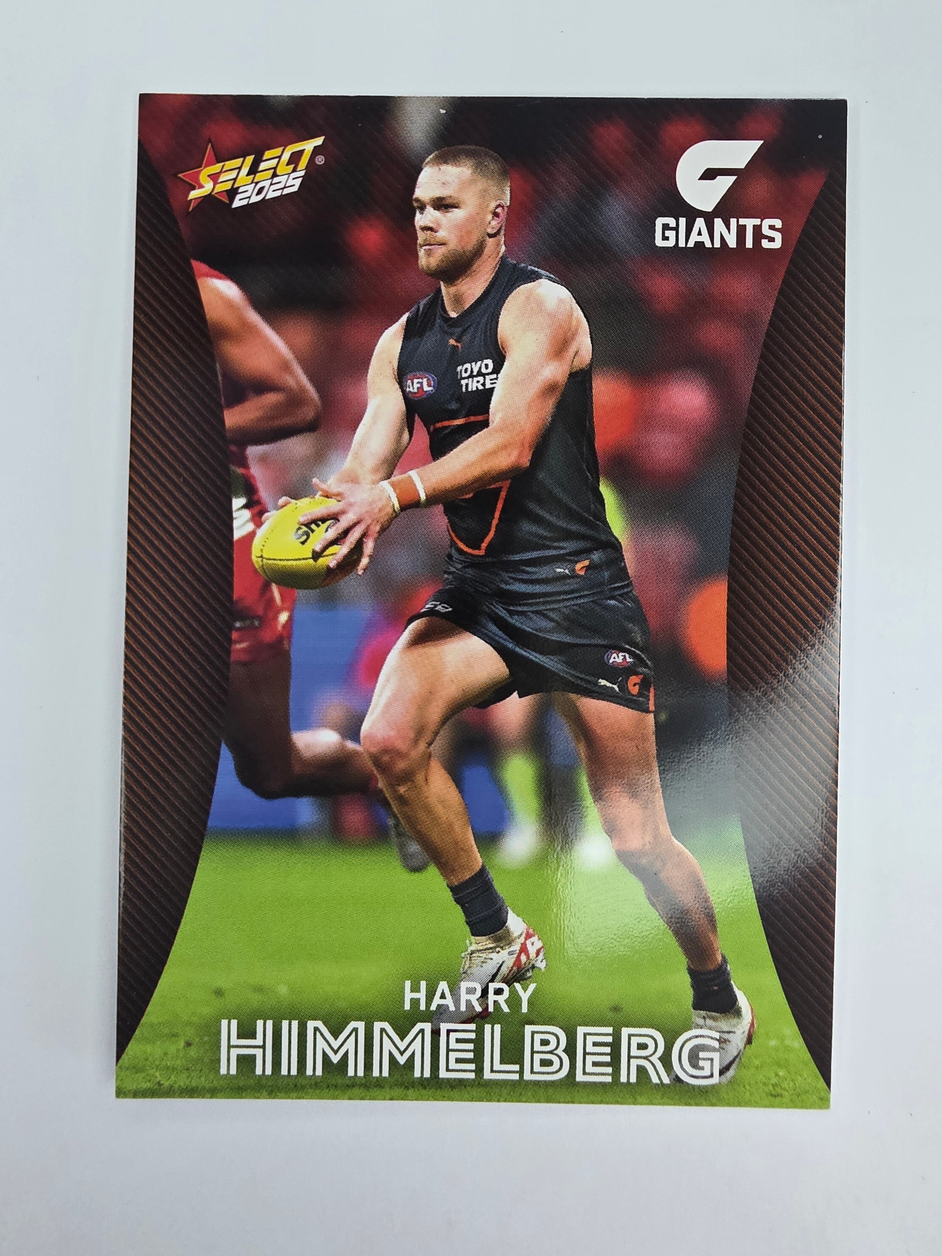 AFL 2025 Footy Stars Base Card #084 Harry Himmelberg GWS Giants