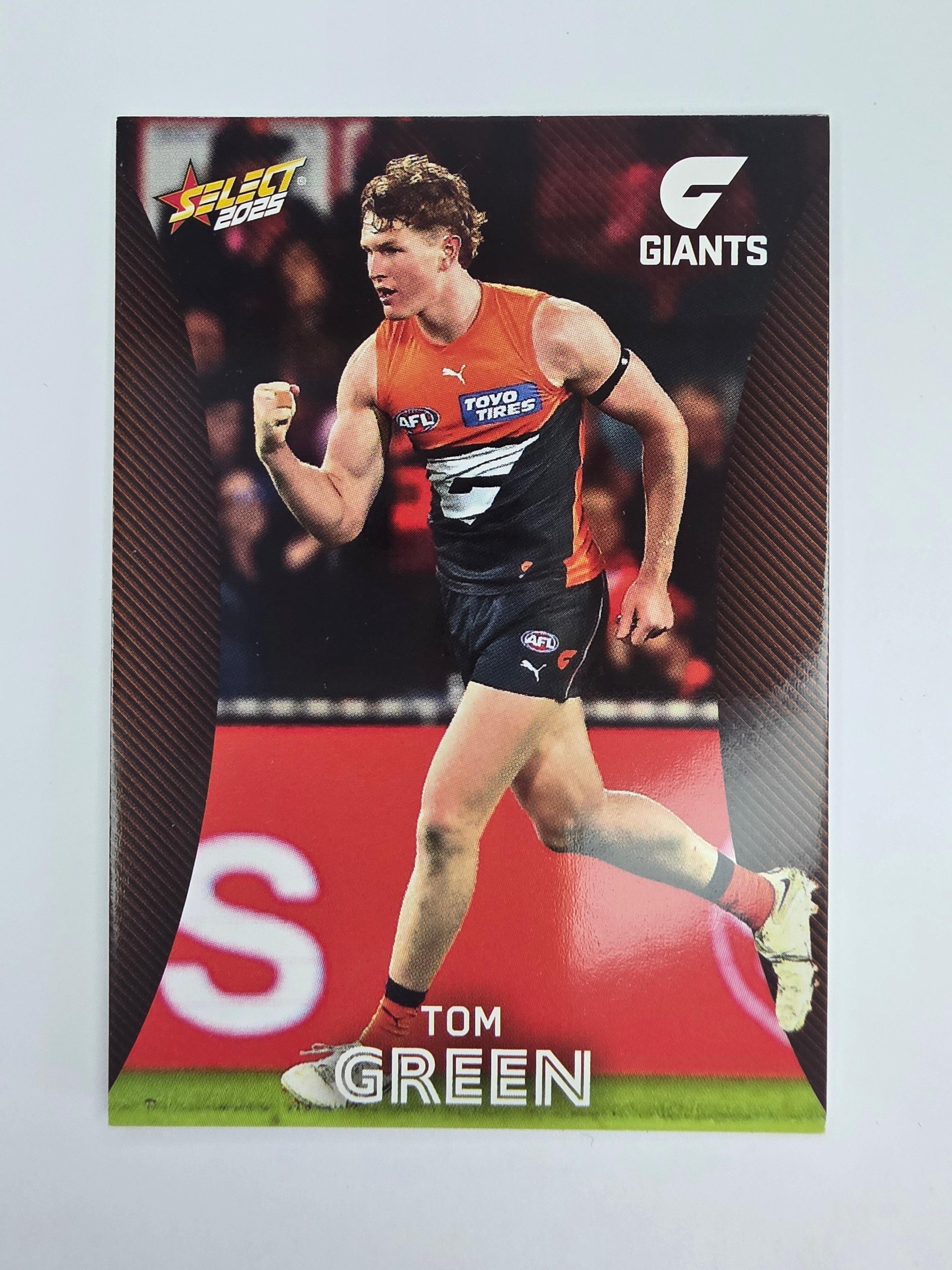 AFL 2025 Footy Stars Base Card #082 Tom Green GWS Giants