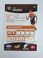 AFL 2025 Footy Stars Base Card #082 Tom Green GWS Giants